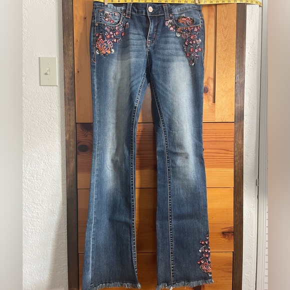 Grace in LA Denim - Grace in LA embroidered jeans size 28
